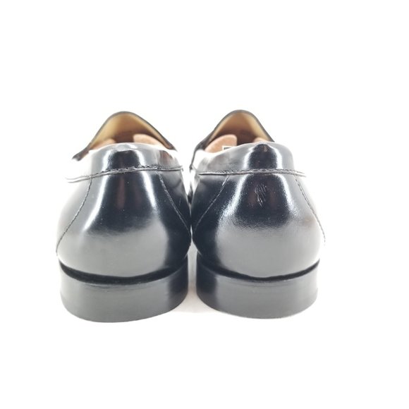 Cole Haan Mens Black Leather Tassel Career Dress Shoes Size 8.5 EEE - Picture 5 of 8